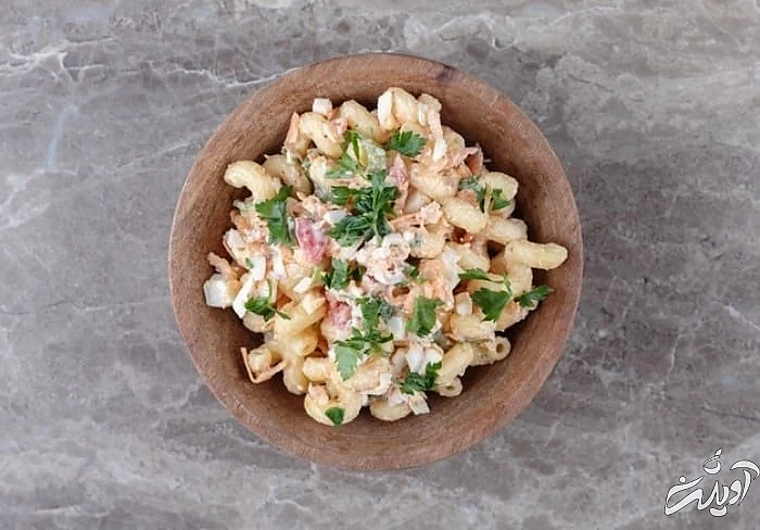 سالاد ماکارونی برای مهمانی سالاد ماکارونی